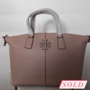 Tory Burch McGraw Top-zip Satchel Price firm